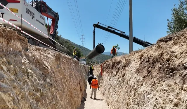 ASAT Kaş'ın içme suyu altyapısını güçlendiriyor