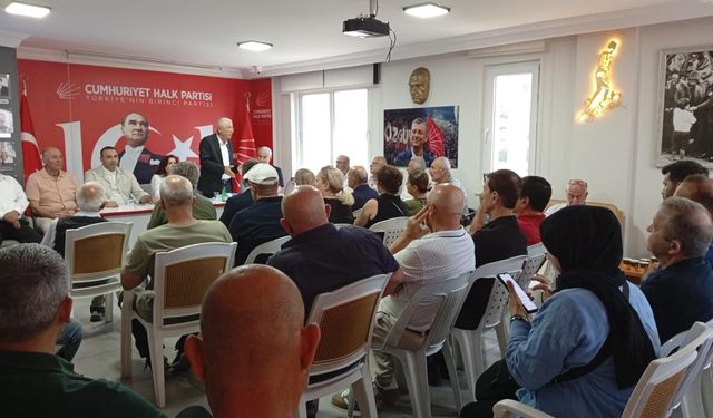 CHP Alanya’da birlik ve dayanışma mesajı