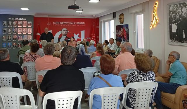 Alanya CHP'den Özgür Özel'e tam destek