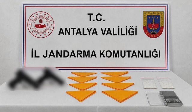 Antalya'da adrese ve araca operasyon yapıldı: 1 tutuklama