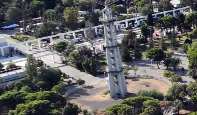 İzmir'in simgesi Paraşüt Kulesi yeniden ayağa kalkıyor