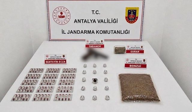 Antalya'da operasyon: 1 şüpheli tutuklandı