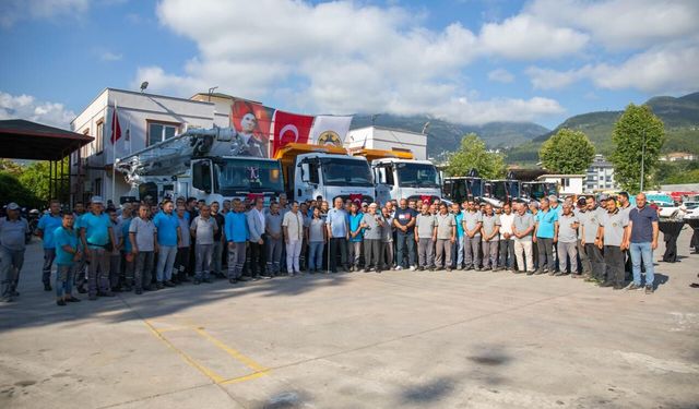 Alanya Belediyesi araç filosunu güçlendiriyor