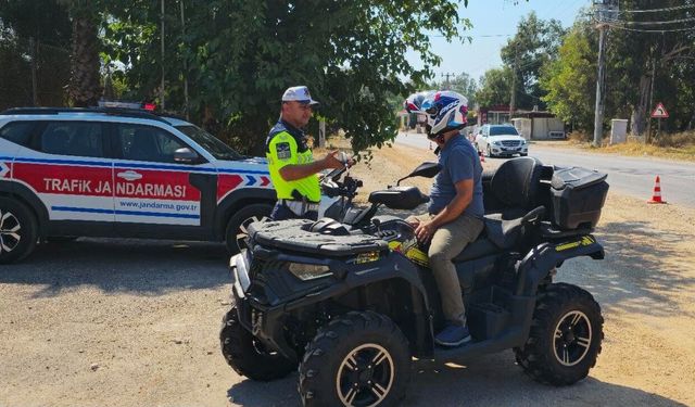 Antalya'da yoğunlaştırılmış motosiklet trafik denetimi