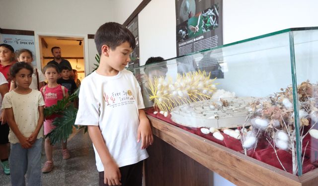 Büyükşehir Alanya Sapadere İpek Evi'ne ziyaretçi akını