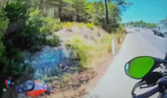 Çalıntı motosikleti su kanalına atıp kaçan 3 şüpheli yakalandı