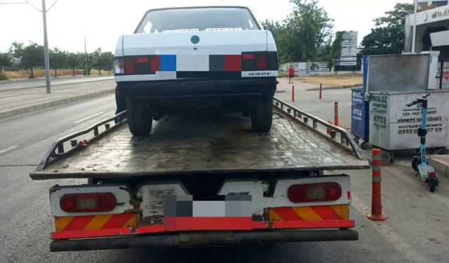 Drift atan sürücü hakkında adli ve idari işlem