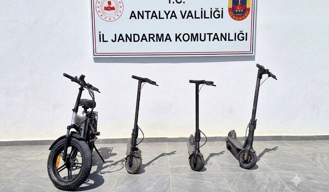 JASAT, Kemer'de 5 faili meçhul hırsızlık olayını aydınlattı