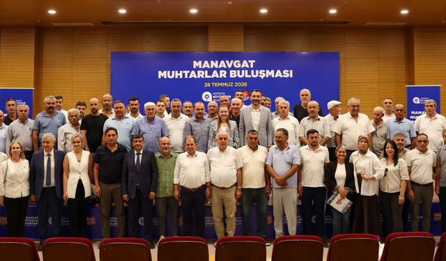 Özdemir: Antalya'nın ilk yüzey suyu Manavgat'a geliyor