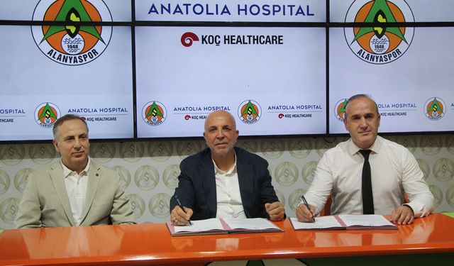 Alanyaspor, Anatolia Hospital Alanya ile sağlık sponsorluğunu yeniledi