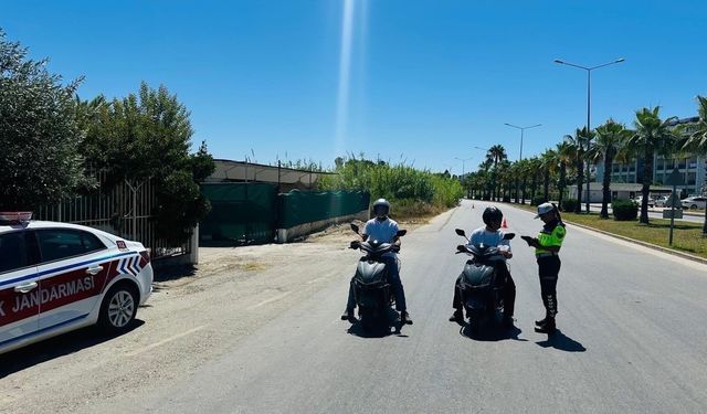 Antalya’da yoğunlaştırılmış motosiklet trafik denetimleri
