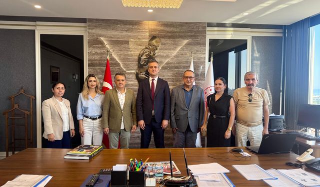 Başsavcı Abdullah Sert’e Alanya basınından nezaket ziyareti