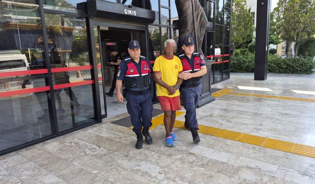 Alanya'da denetimde yakalanan firari hükümlü tutuklandı