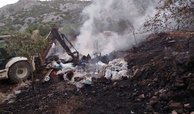Antalya Döşemealtı'nda korkutan orman yangını