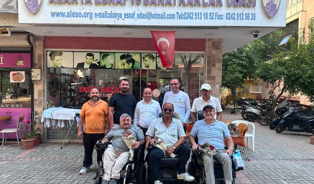 Engelsiz Platformu'ndan Alanya Esnaf ve Sanatkârlar Odası'na ziyaret
