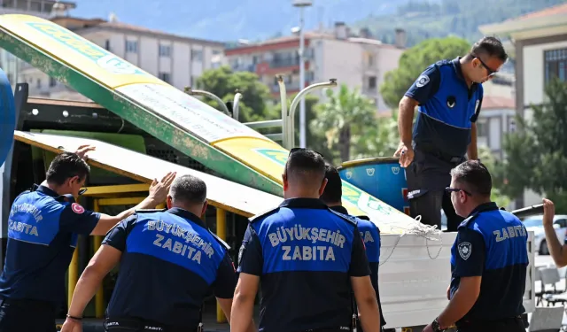 Manisa'da işgaliye ve görüntü kirliliğine geçit yok