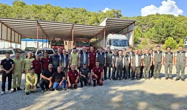 Orman Genel Müdürü Karacabey Alanya'da denetimde