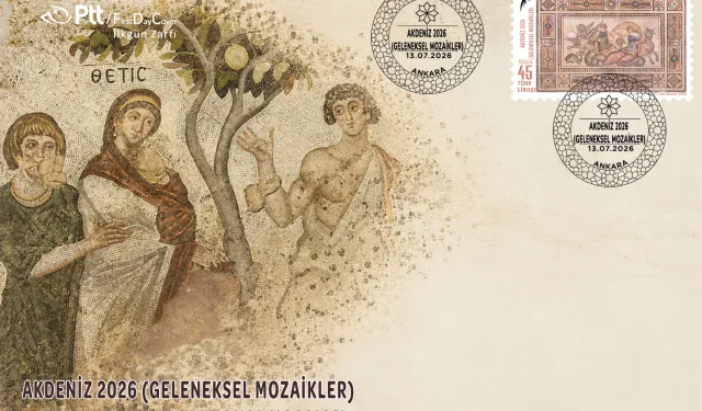 PTT'den 'Geleneksel Mozaikler' temalı anma pulu