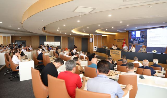 Alanya Belediyesi Temmuz Ayı meclis toplantısı gerçekleşti