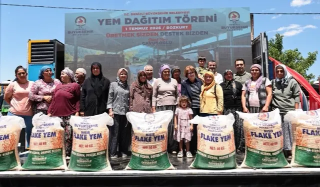 Yem Desteği Projesi üreticiye can suyu oldu
