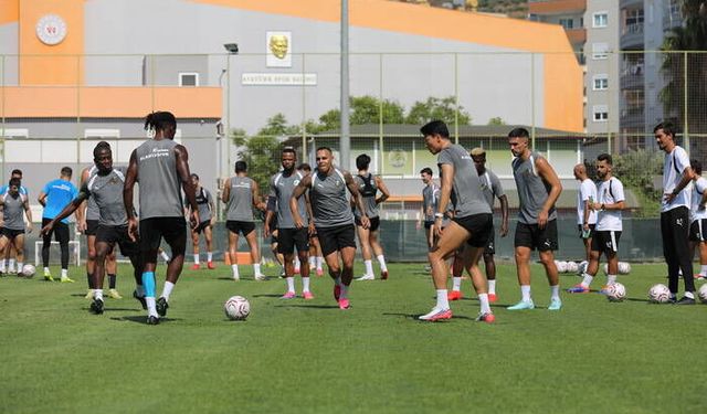 Alanyaspor, Gaziantep FK maçı hazırlıklarını tamamladı