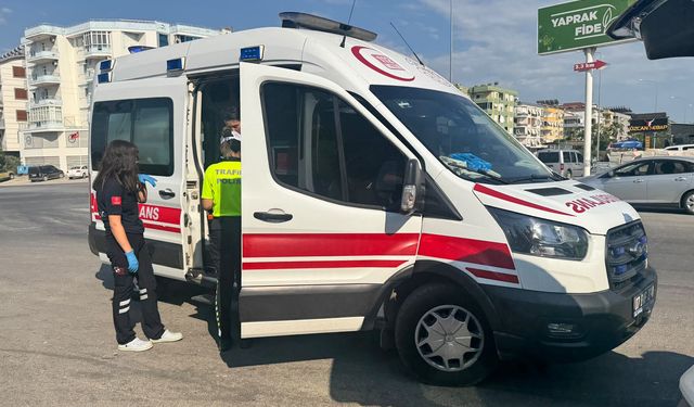 Gazipaşa'da kaza: 1 yaralı