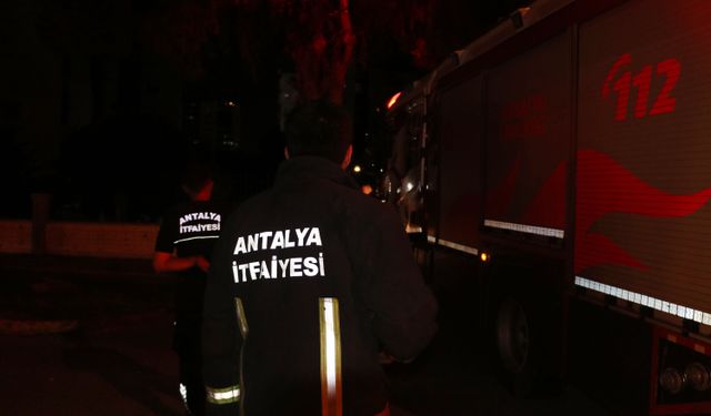 Klima motoru yangını korkuttu