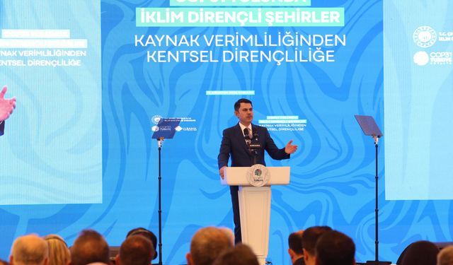 Özdemir: Daha dirençli ve sürdürülebilir şehirler için çalışacağız