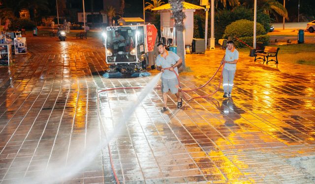 Alanya baştan sona temizlendi