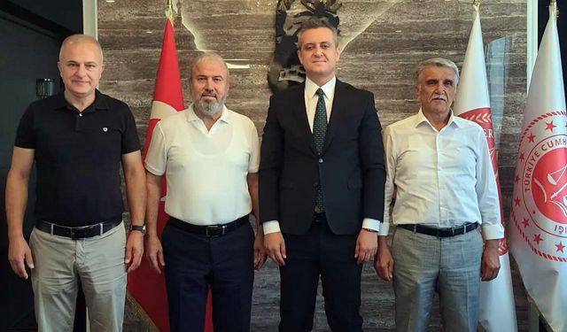 Alanya Esnaf Odalarından Başsavcı Abdullah Sert’e ziyaret