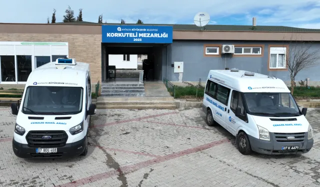 Antalya'da cenaze hizmetleri güçleniyor
