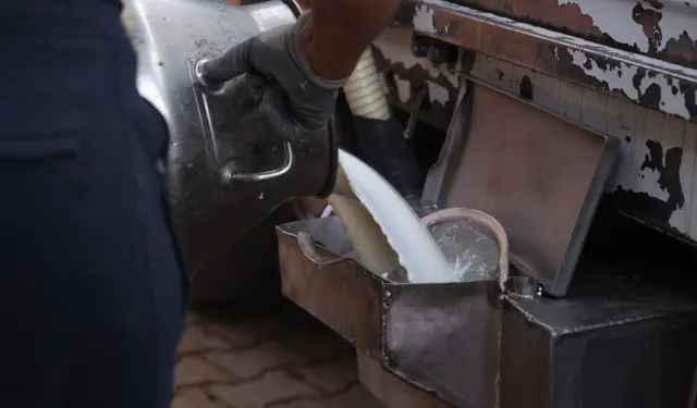 Antalya'da süt üreticilerine tank desteği