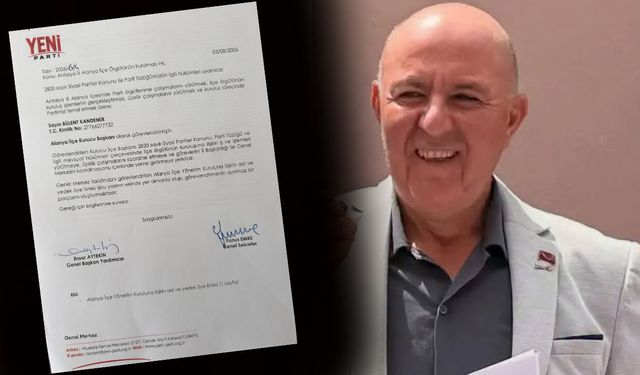Bülent Kandemir: Yeni Parti Alanya’da güçlü bir başlangıç yaptı