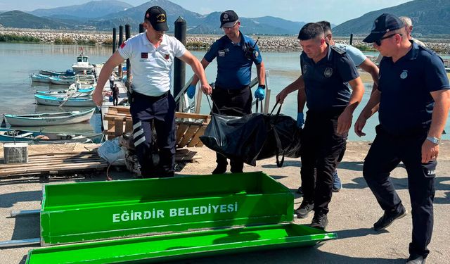 Eğirdir Gölü'nde Muhammed Al İbrahim'in cansız bedeni bulundu