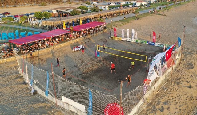 Gazipaşa'da plaj voleybolu heyecanı başlıyor