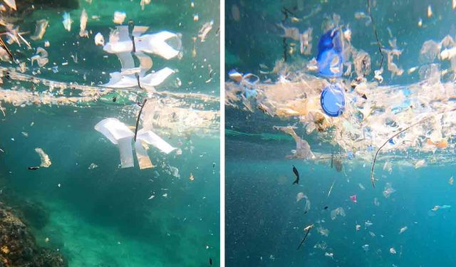 Mikroplastik kirliliği, su altında daha yoğun