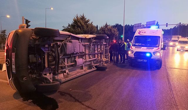 Minibüsler çarpıştı, 10 tarım işçisi yaralandı