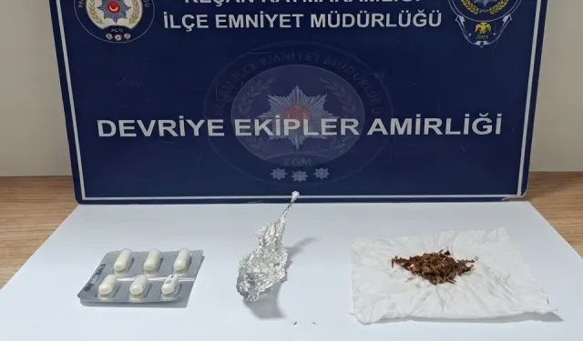 Keşan'da narkotik operasyonu: 2 gözaltı