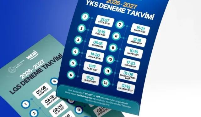 MEBİ'nin YKS ve LGS deneme takvimi açıklandı