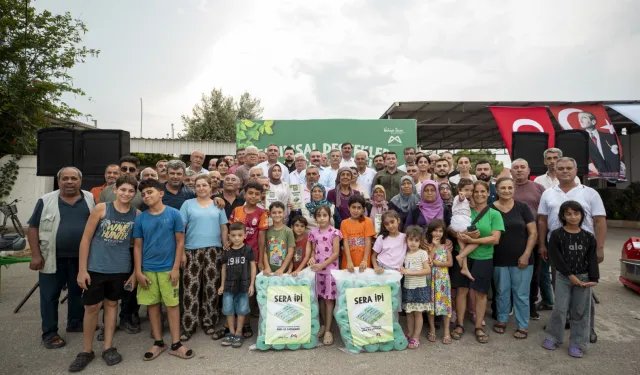 Mersin'de üreticiye tarımsal destek