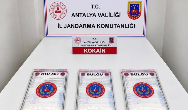 Antalya Aksu’da jandarma operasyonu: 4 şüpheli yakalandı