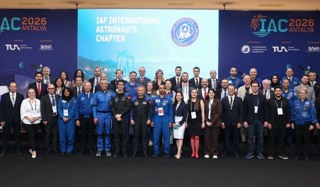 Dünyanın dört yanından astronotlar Antalya'da buluştu