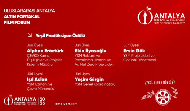 Film Forum'da ilk kez 'Yeşil Setler Mümkün Ödülleri' takdim edilecek