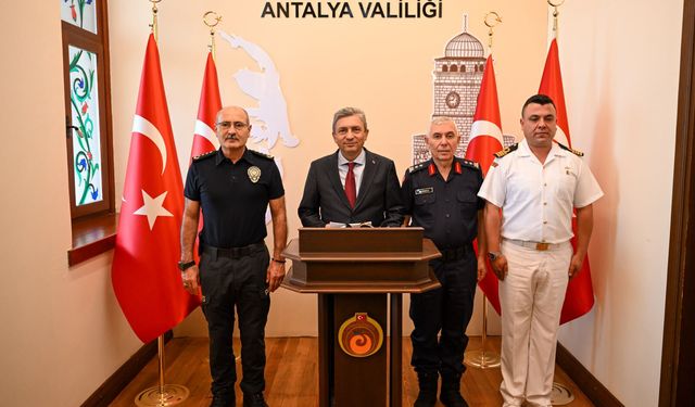 Vali Şahin'den eylül ayı güvenlik ve asayiş değerlendirmesi