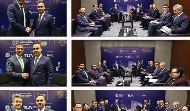 Bakan Kacır, IAC 2026 kapsamında 5 ülkenin bakanlarıyla görüştü