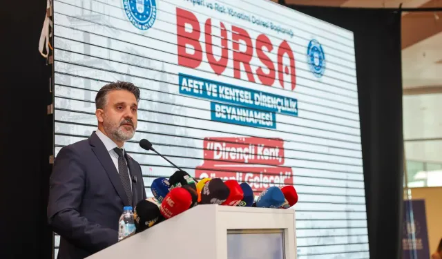 Türkiye'de ilk: Bursa Afet Anayasası hazırlandı
