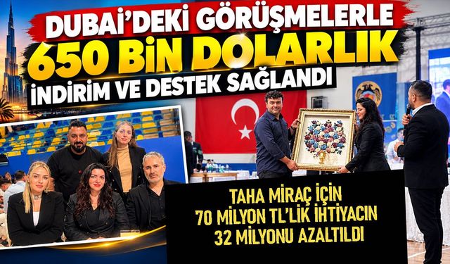 Taha Miraç’ın tedavi ihtiyacının yüzde 46’sı karşılandı