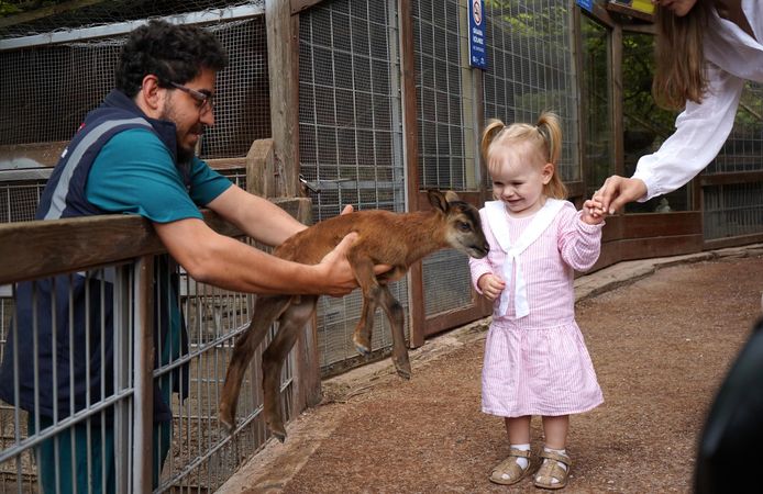 Doğal Yaşam Parkı'ndaki yavrular ziyaretçilerini bekliyor