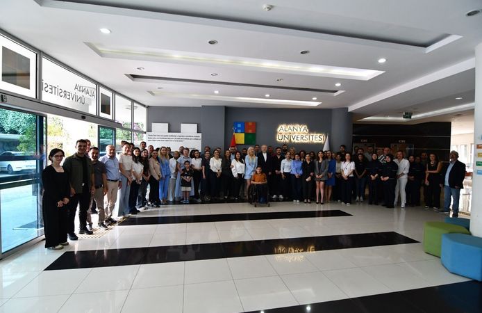 Alanya Üniversitesi’nde Kurban Bayramı bayramlaşması