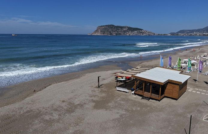 Alanya'da sahillerde kalite artıyor